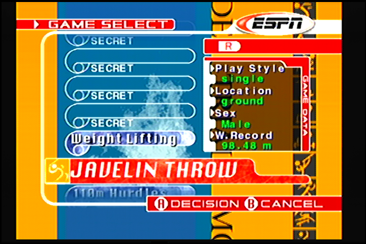 ESPN International Track & Field screenshot 4 for Sega Dreamcast